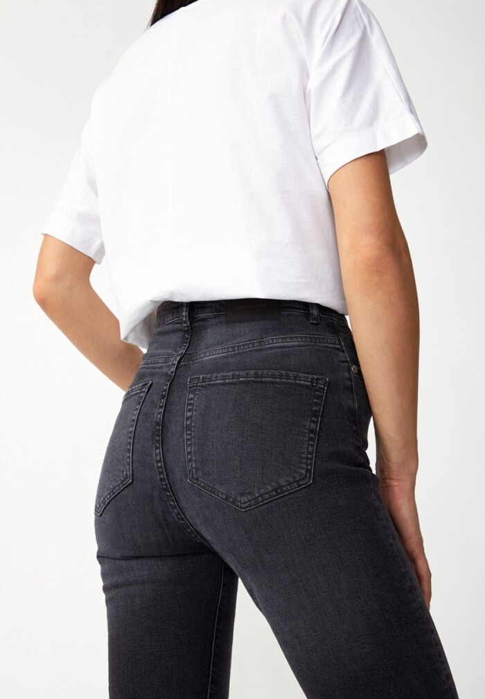 Jeans Ingaa High Waist Grey wash Armedangels