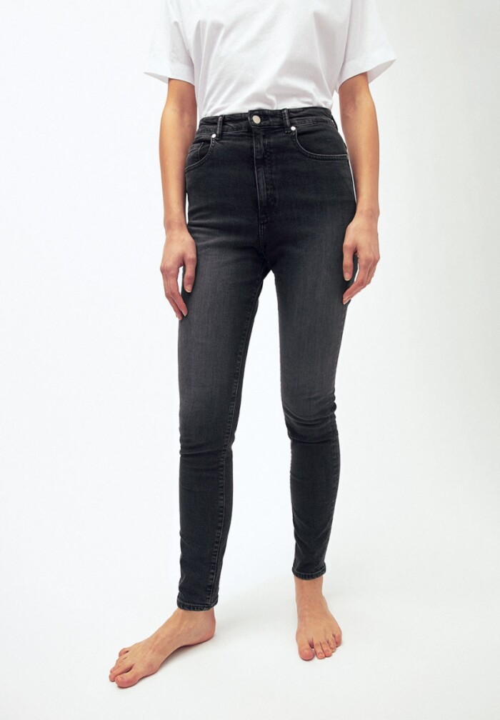 Jeans Ingaa High Waist Grey wash Armedangels – Bild 2