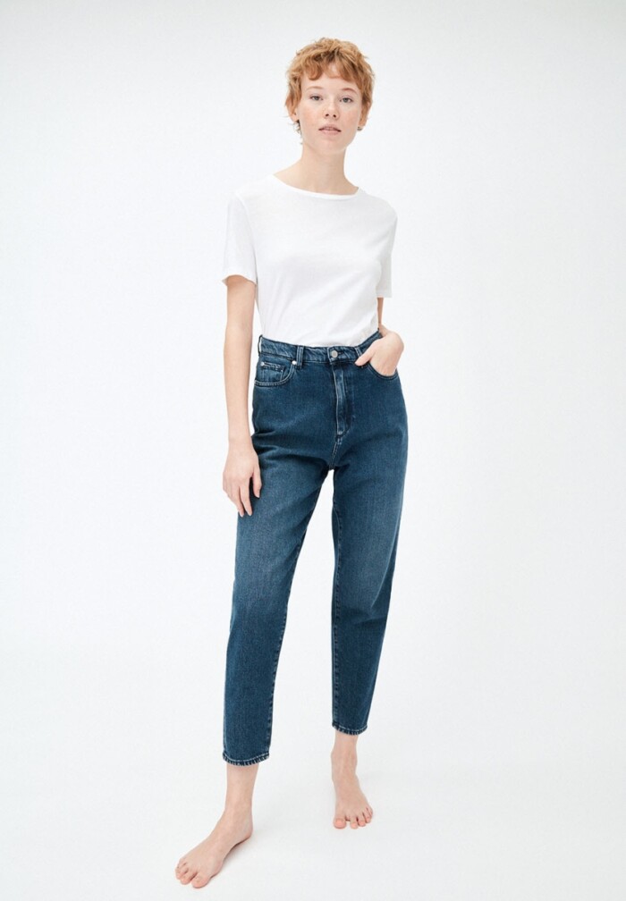 Jeans Mairaa Mom Fit stone wash Armedangels