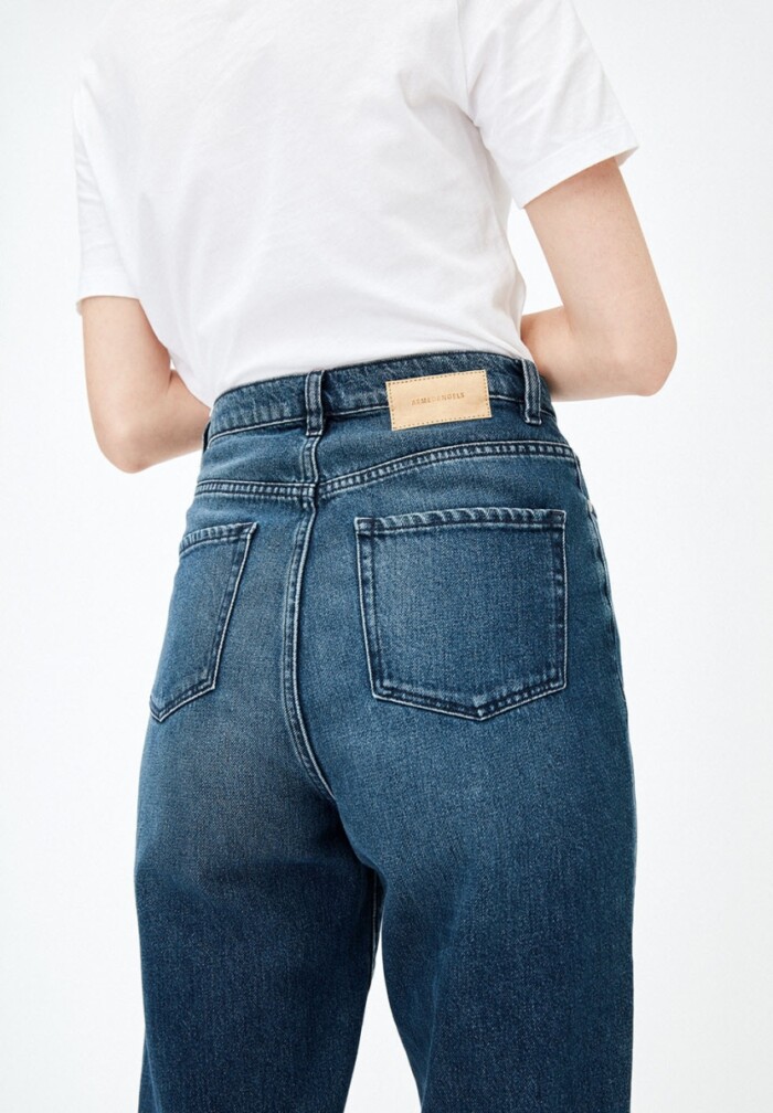 Jeans Mairaa Mom Fit stone wash Armedangels – Bild 2