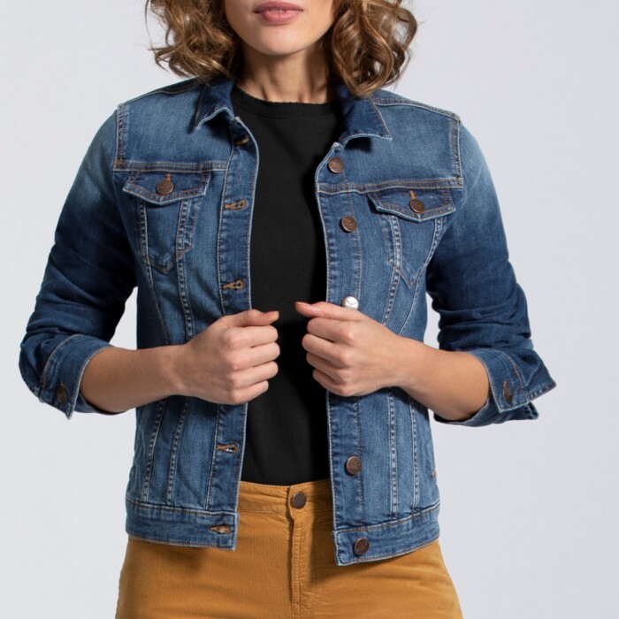 Jeansjacke Svala Feuervogl – Bild 3
