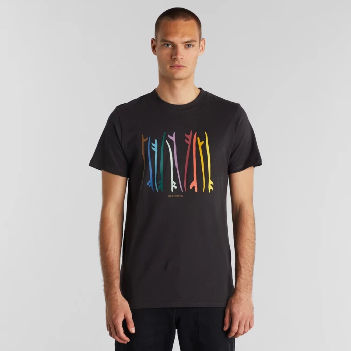 T-Shirt Stockholm Color Surfboards Dedicated